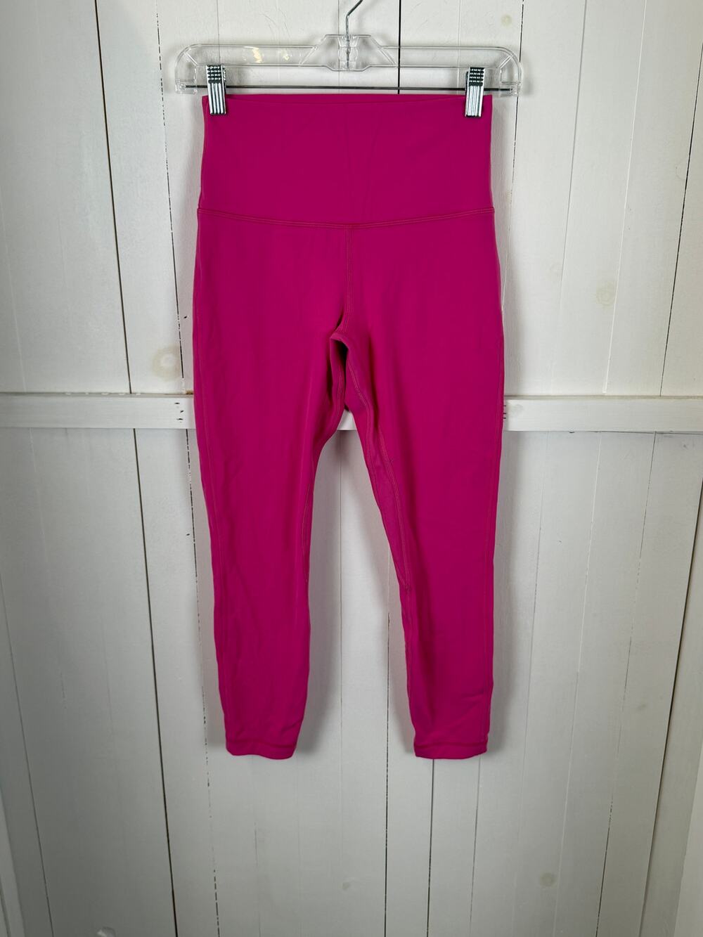 Lululemon Pink Ankle Leggings Size 6 Excellent Condition